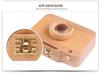 Wooden Baby Tooth & Lanugo Preservation Box - Children's Camera Design