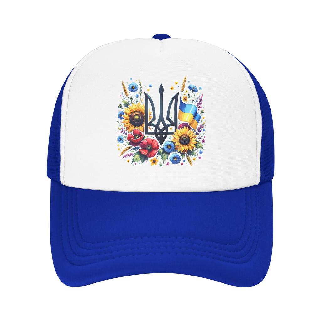 Украинский Трезубец Tryzub Украина Сетчатая Бейсболка Взрослая Спортивная Кепка Тракер Рабочая Кепка Кепка Папы Спортивная Кепка Летние Кепки Тракеры