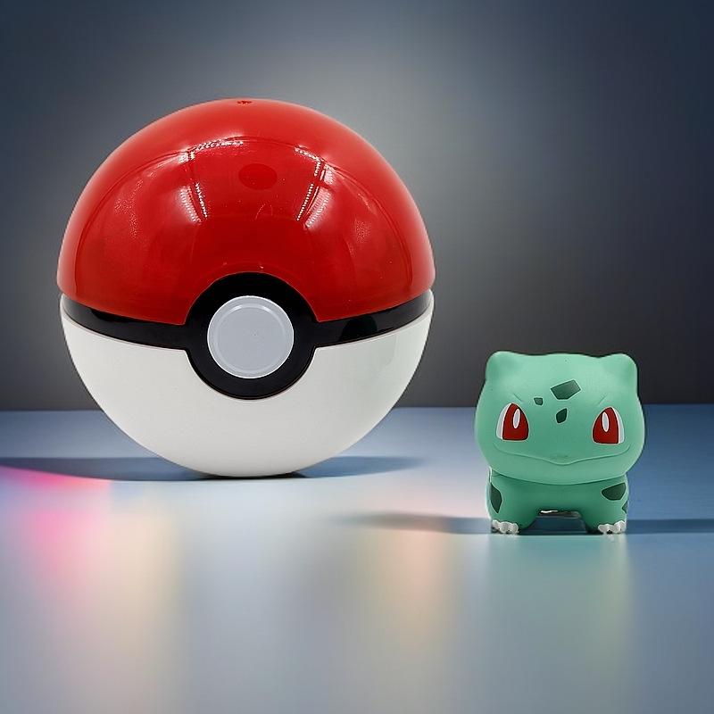 Мини-фигурка Покемона Пикачу с украшением в виде Покебола - Крошечное приключение, декор для машины и подарок на день рождения, гашапон