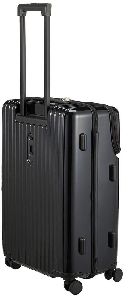 Чемодан ACE размера M на 3 ночи 4 дня 4 ночи 5 дней 59 л передний карман 14-дюймовое отделение для ПК дорожная сумка Таш черный № 06537