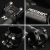 Aluminum Bicycle Stem 7/17 Rise Angle 31.8mm Clamp Mountain Bike Handlebar Adjustable Length 45-120mm
