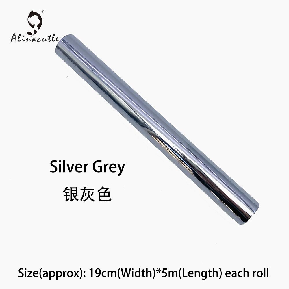 5M(длина)X19CM(Ширина) Фольгированная пленка с реактивным тонером, упаковка из ПВХ-трубки, можно использовать с ламинатором, бумажная голографическая переводная фольга