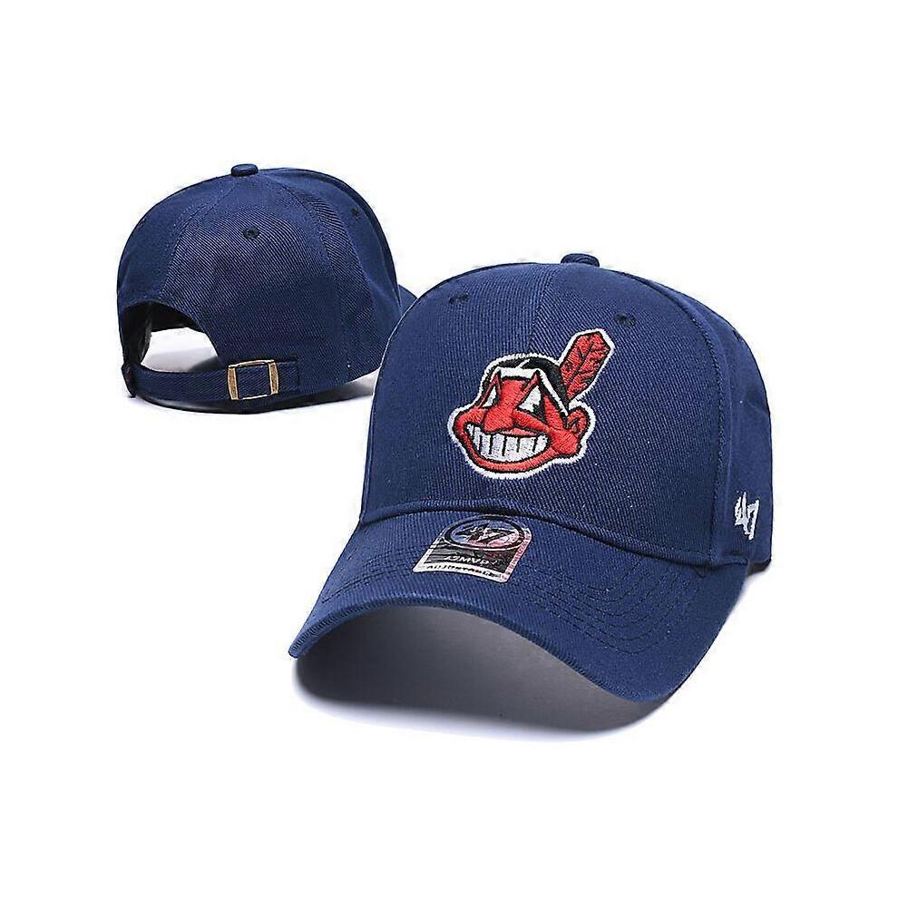(Cleveland Indians 4)Cleveland Indians Cap Hat Snap Back New Adjustable Embroidered Logo Baseball Cap