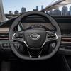 Ручная сшитая кожаная оплетка руля Gac Trumpchi Gs4 Подходит для Gs4 Plus, Emkoo Модель 2022 года, Ga6, M6