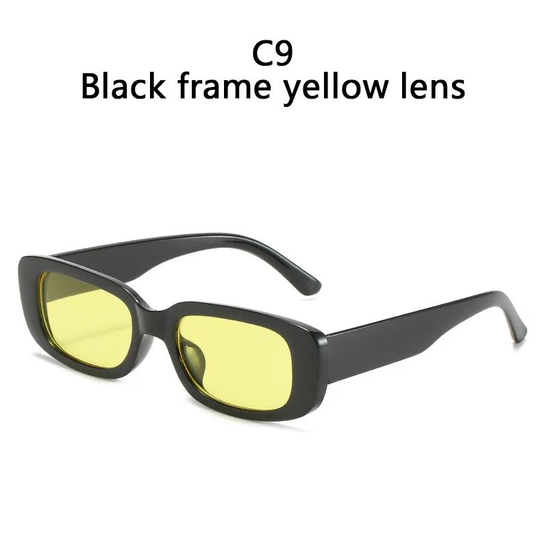 Small Rectangle Sunglasses Women Vintage Brand Designer Square Sun Glasses Shades Female Uv400