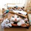 Аниме Милый Художественный Постельный Комплект Пододеяльник Комплект Постельного Белья Покрывало Наволочка Одеяло Кинг Размер Квин Размер Мальчики Взрослый Постельный Комплект