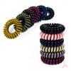 Mno Spring Hair Ties 6-pack, Deep Color Randomly Sent