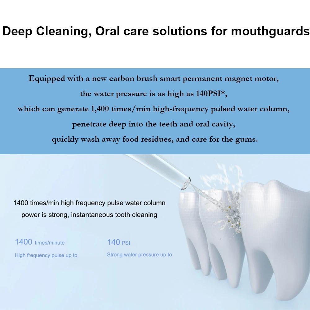 Оральный ирригатор Ortable Отбеливание зубов Flosser Щечный очиститель зубов Waterpulse Водная нить для зубов