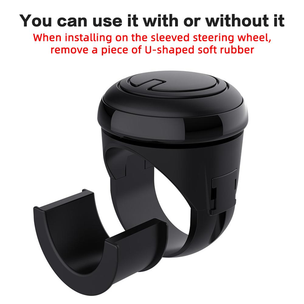 Универсальная ручка-спиннер на руль автомобиля, вращающаяся на 360 градусов, усилитель рулевого управления для автомобиля, грузовика, лодки