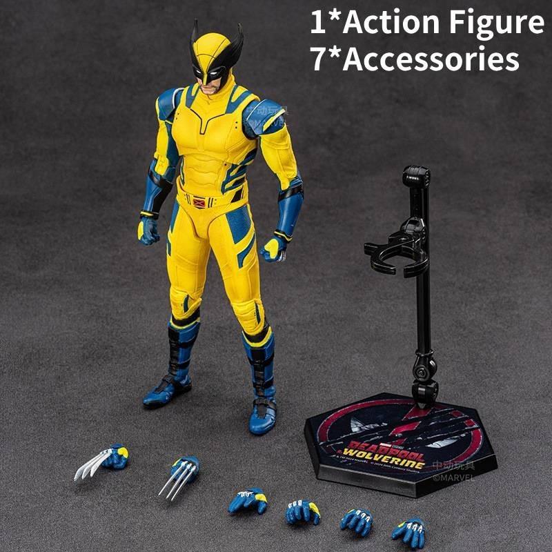 Action Deadpool Wolverine Figure Model Doll Plastic Toy Gift Children