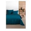 Housse de couette 200 x 200 cm uni Bleu petrole