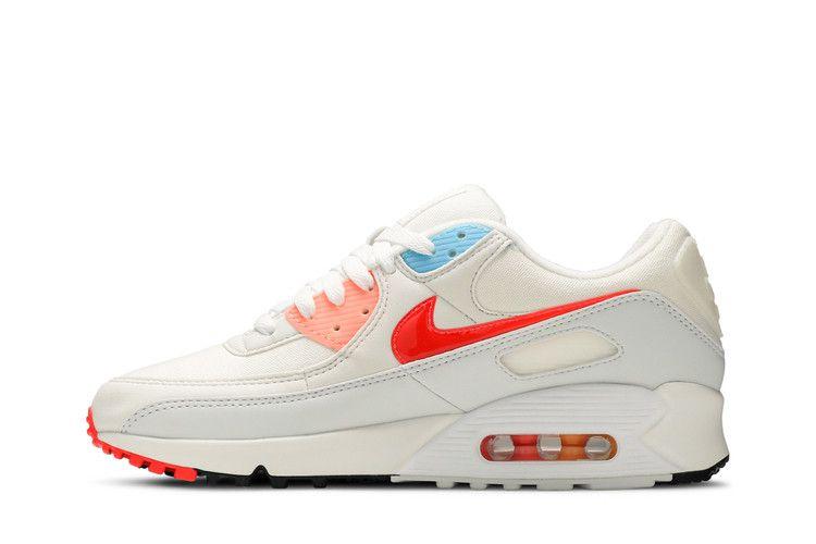 Мужские кроссовки Nike Air Max 90 The Future is in the Air Белый/Инфракрасный/Синий