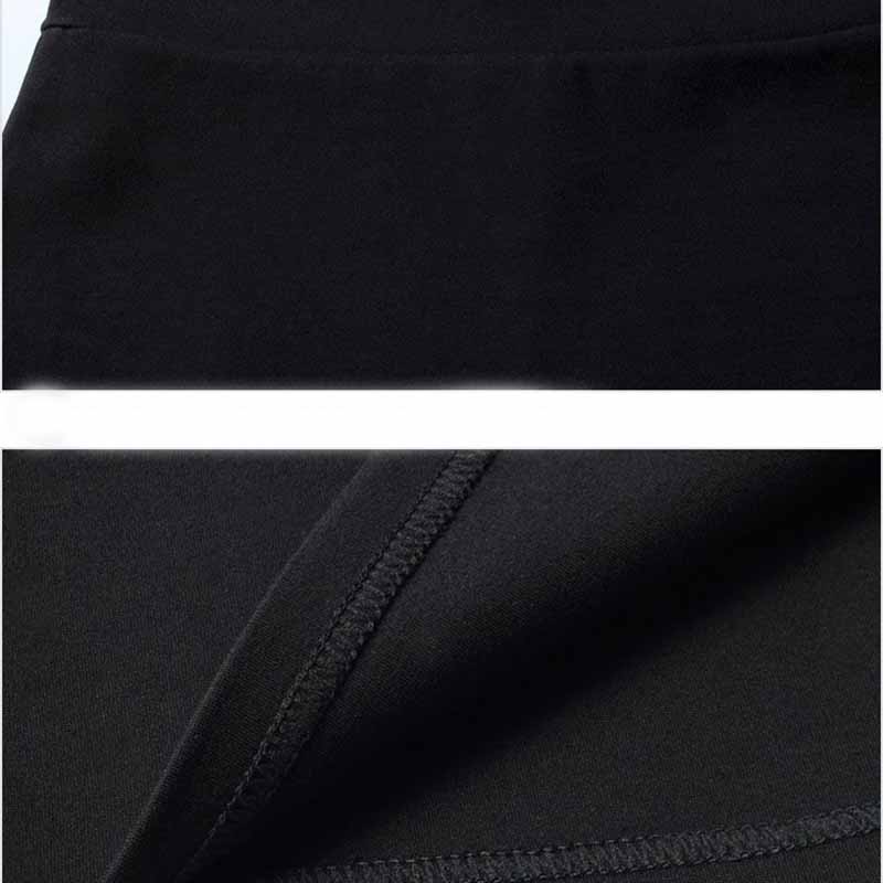 Черная юбка «рыбий хвост» Твидовая юбка «рыбий хвост» Набедренная сумка с разрезом Осень-зима Тонкая черная юбка средней длины с высокой талией