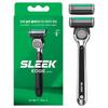 Ручка для бритвы Slick Edge + 2 сменных лезвия, гладкое и чистое бритье, 1 набор