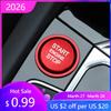 BNN1 2026 New For VW VOLKSWAGEN Hub Caps Car Engine Start Button Ignition Key Ring Cover Trim for VW Golf 7 MK7 VII GTI R Jetta CC Ar