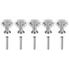 Cabinet Handles Wardrobe Diamond Shape Pull Handle Crystal Glass Knobs Cupboard Pulls Door Knobs
