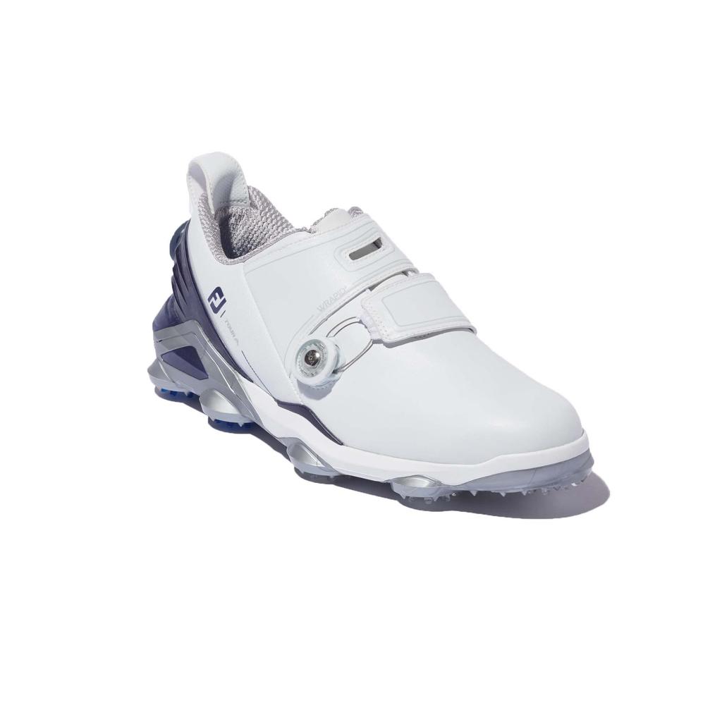 Golf Shoes Tour Alpha Dual BOA Cm [Footjoy] White/Navy 25.5