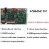 10.1 Inch HD 1024*600 LCD Screen HDMI Driver Board,Plug&Play for Raspberry Pi 4/5,Computer Auxiliary Display Split Screen Portable Monitor