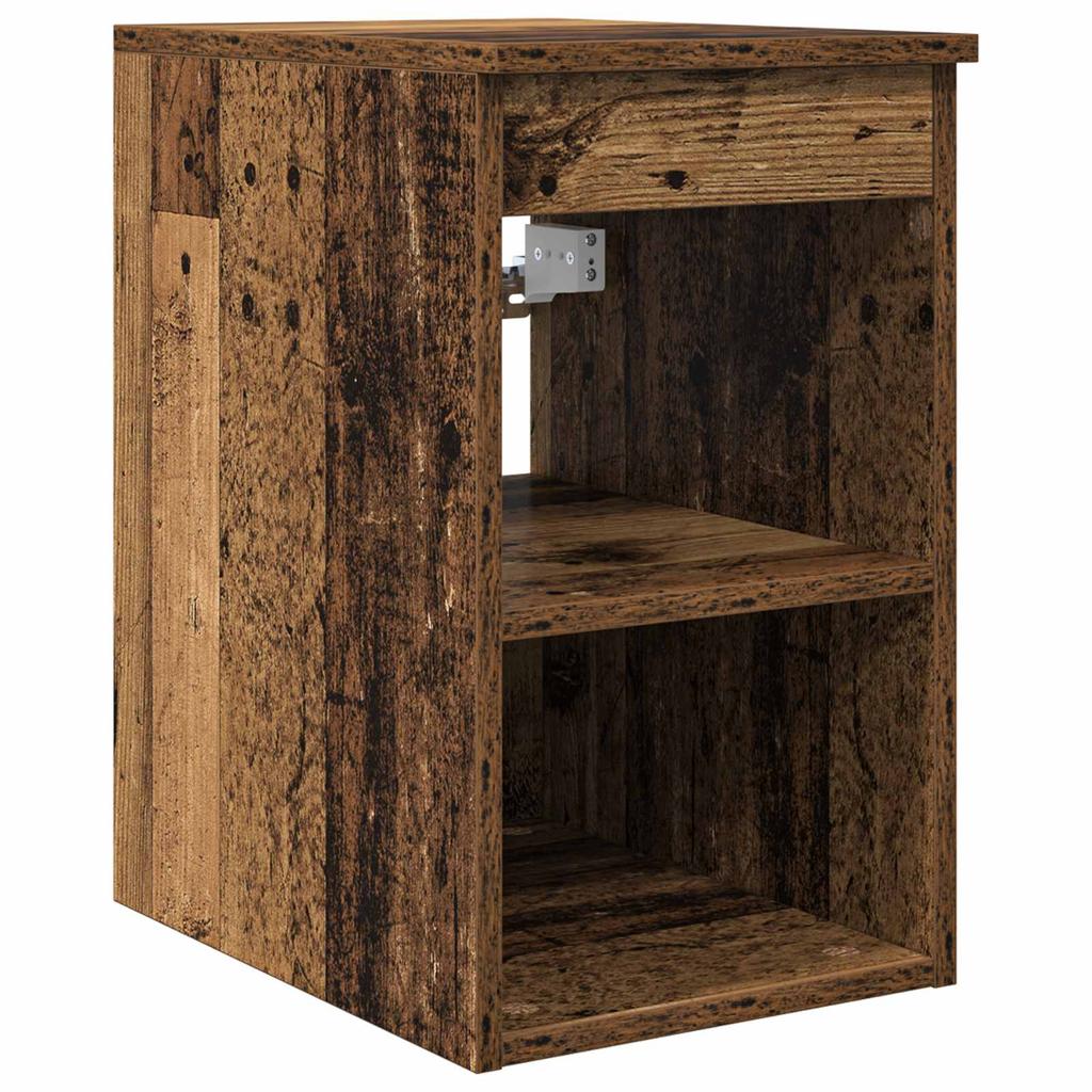 Bathroom Cabinet Set 5 pcs Reclaimed Wood Look 50 x 14.5 x 70 cm