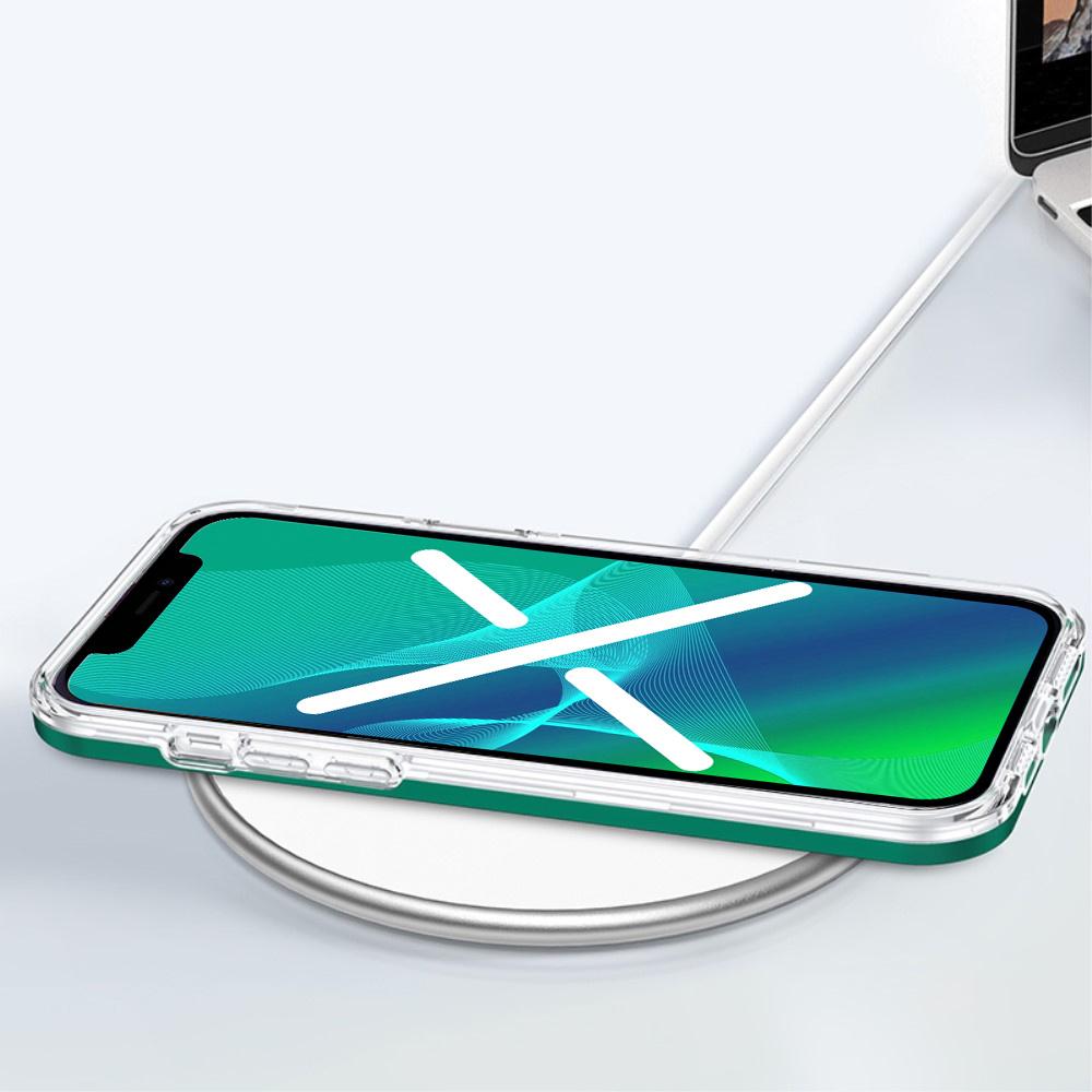 ERBORD case for iPhone 13 Pro, Hybrid Frame, Dark Green