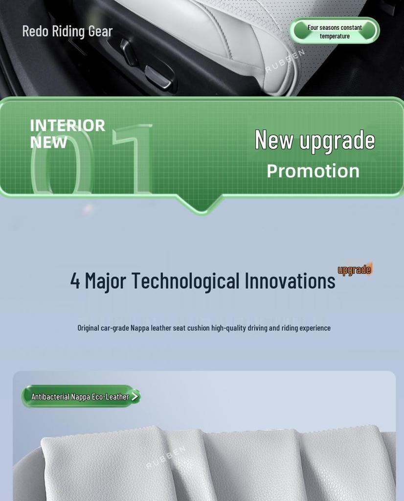 Xiaomi SU7 Car Seat Cushions: All-Season, Universal Fit for 25 Models