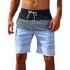 Полосатые пляжные шорты мужские модные купальные шорты Board Shorts Трусы спортивные для зала мужские плавки детская пляжная одежда короткие для мальчика