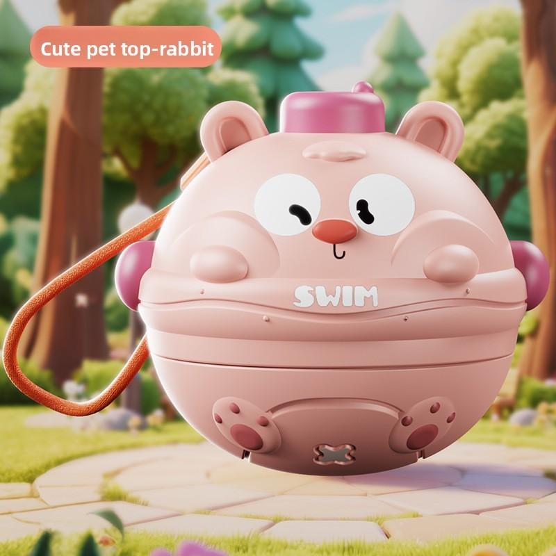 Cartoon Hamster Elephant Rabbit Gyroscope With Press And Collision Features For Parent Child Interactive Play