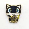 Enamel Brooch: Female Shen Tales 50 Million Taels Beckoning Cat Anime Badge - Cute Accessory
