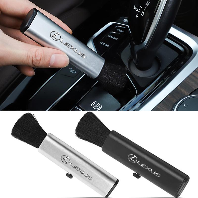 Car Interior Cleaning Tools Retractable Soft Wool Brush For Lexus RX300 IS200 IS250 ES350 Ct200h UX250h NX300h RX350 ES300h LS