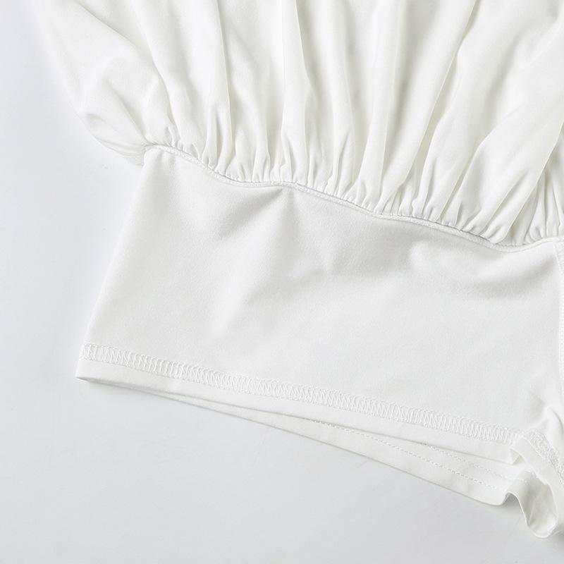 Women's Pure Desire Wind Three-dimensional Small Flowers Fluttering with Wooden Ear Edge Ultra-short Folded Waist Thin and Versatile A-line Skirt