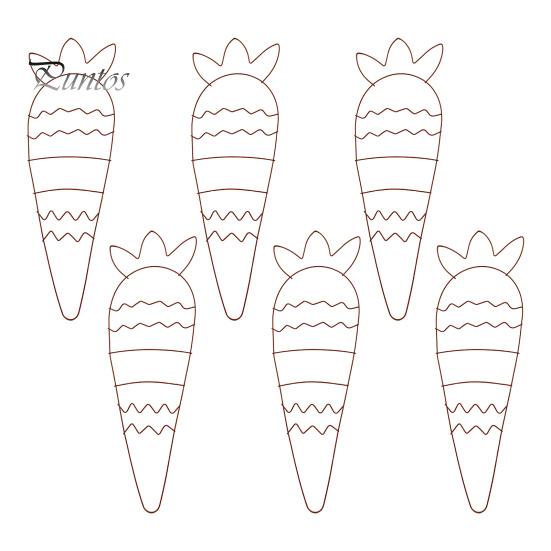 Пасхальный венок рамка в форме кролика, яйца, моркови, металлическая проволочная форма, проволочная рамка для венка своими руками, пасхальные венки, гирлянды, домашний весенний декор