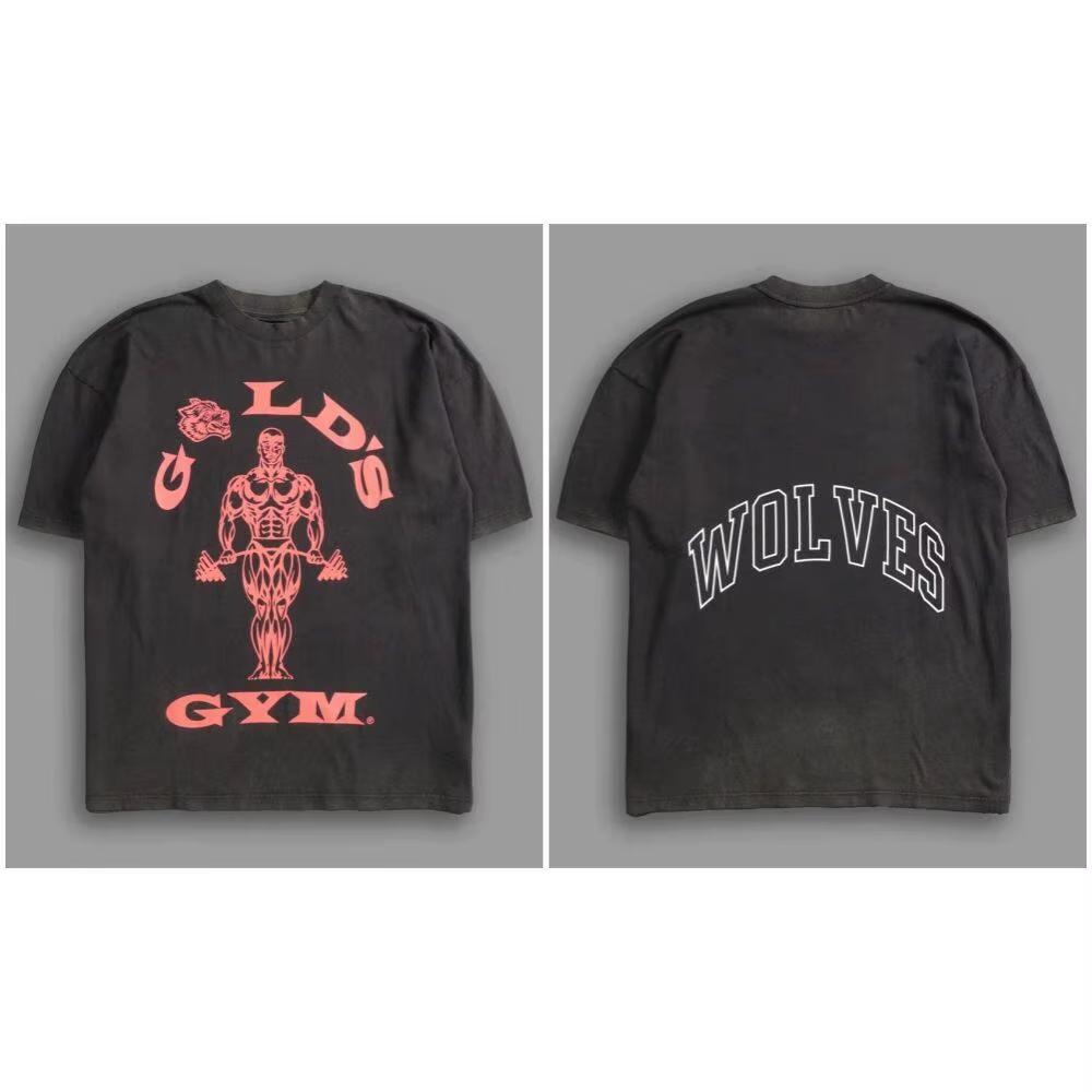 ZX 2026 new The gym collaboration soft cotton mens and womens sports fitness Tshirt with breathable short sleeves
