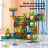 Large Magnetic Sheet, Colored Window Set Magnetic Building Block Pipe Magnetic Children'S Educational Toys Magnetic Block