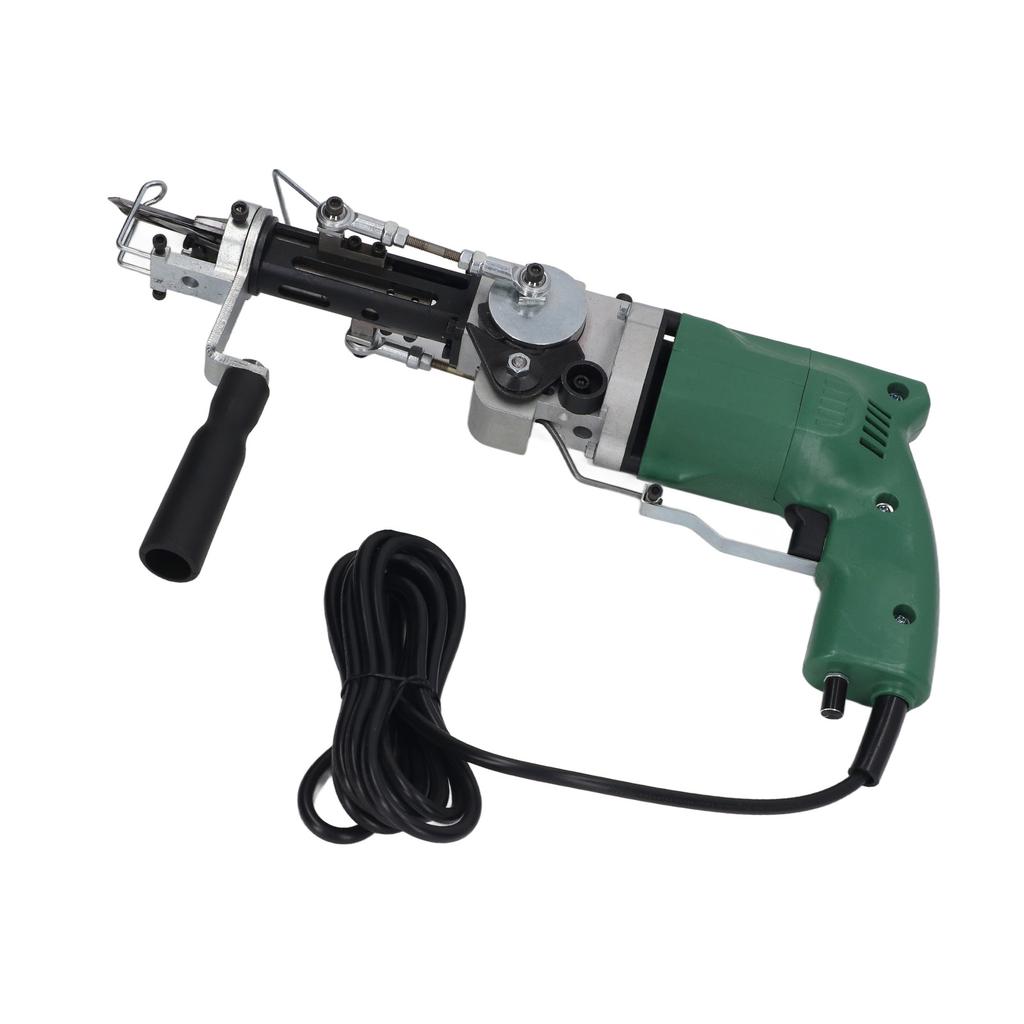 Инструмент для коврового ворса, зеленый, 2 в 1, ручной, высокоскоростной, многоцелевой ковроткацкий станок для