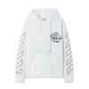 9085 Off-White 2026 Autumn New OW Angel Car Pattern Printed Men's and Women's Hoodie