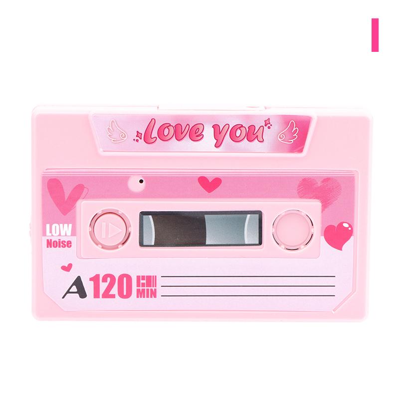 Recording Voice Card Tape Greeting Card Recordable 60 Seconds DIY Recording MusicCard Valentine's Day Anniversary Birthday Gift
