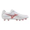 Mizuno Футбольные бутсы Monarcida NEO 3 WIDE PRO, клубный белый x 3E, футбол, широкие, легкие, красные, 24.0 см,