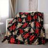 1Pc Christmas Lights Blanket Soft And Comfortable Casual Warm Camping Travel Christmas Halloween Gift M9177