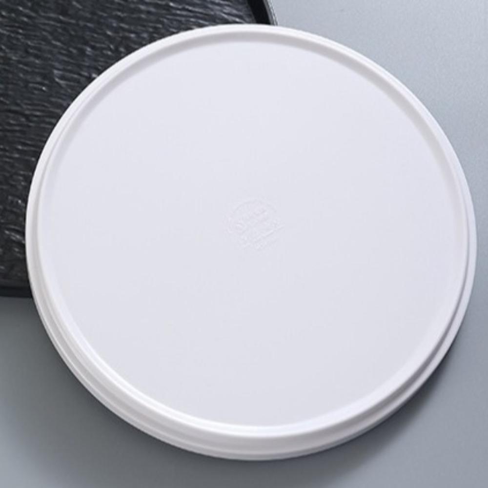 Round Steak Plate Stone Grain Dessert Dishes Plate Simple Fruit Salad Plate  Restaurant