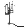 Hitch Mount Bike Rack, 2-Bike Platform Style, 80 LBS Max Capacity Bike Rack Hitch for 1.25-/2-inch Receiver, Titling and Folding Bike Carrier with