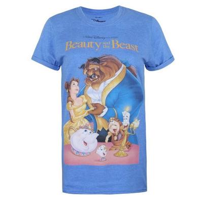 Beauty And The Beast Женская/женская футболка VHS
