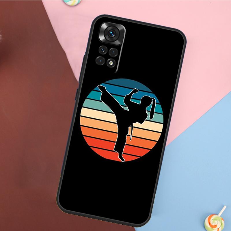 Чехол Kungfu Taekwondo для Xiaomi Redmi Note 14 13 Pro 12 11 9 10 9S 10S 11S 12S Redmi 14C 10C 12C 13C