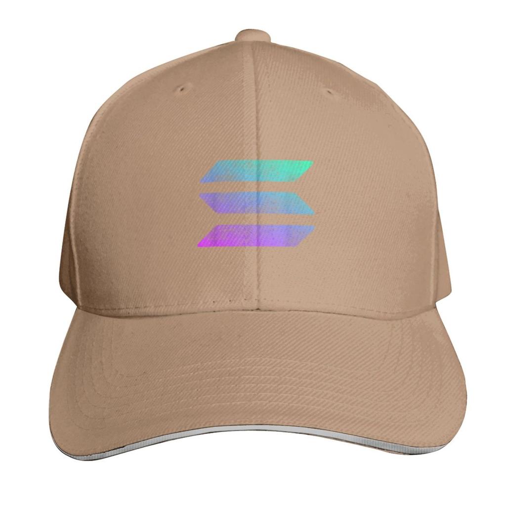 Solana cryptocurrency Solana SOL Baseball Cap tea Hat Anime Funny hats Beach Outing Hats Unisex Womens