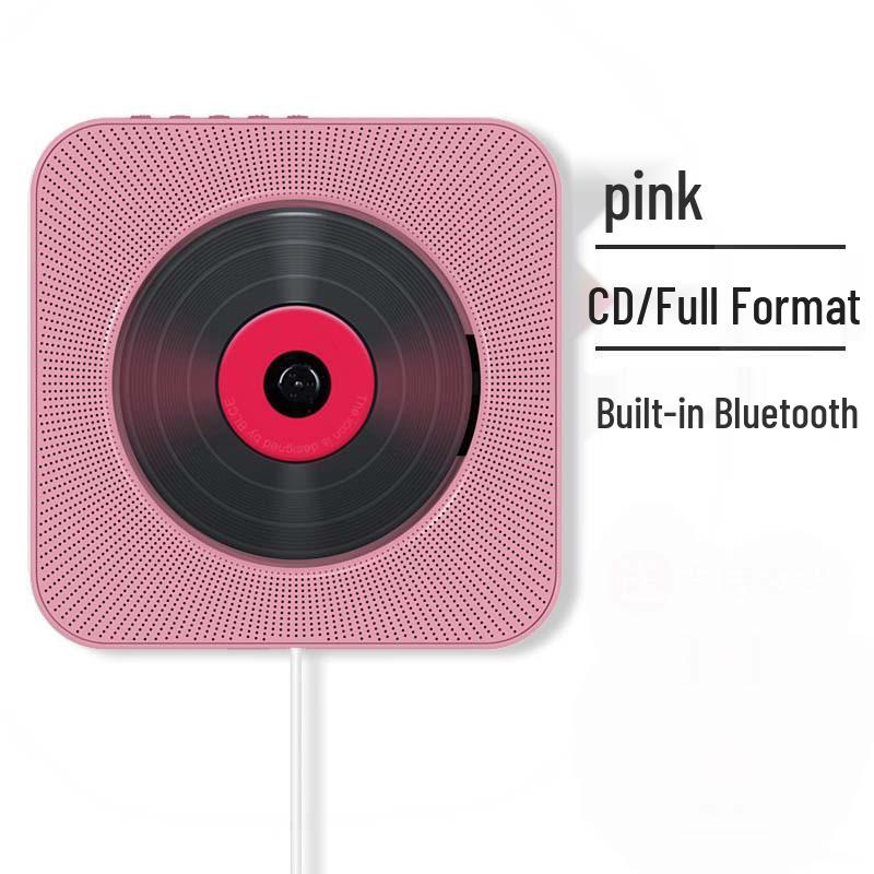 Настенный Bluetooth CD/DVD-плеер и MP3-динамик для изучения английского языка и воспроизведения музыки