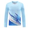 Quick-Dry Long Sleeve Sport T-Shirt Badminton Running Cycling Unisex Breathable Athletic Top