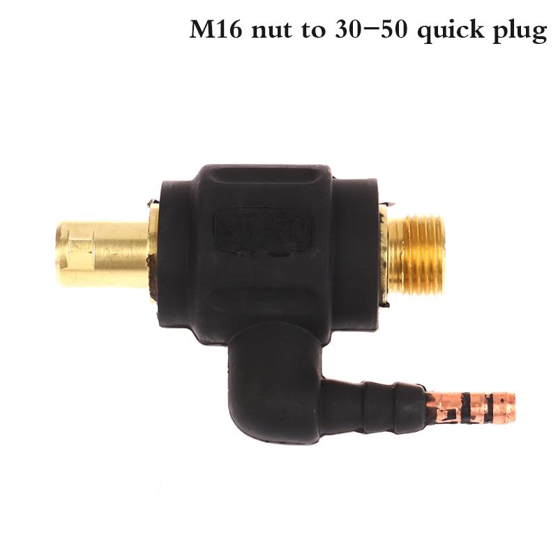 M16 Tig Torch сварочный адаптер гаечное соединение DKJ10-25 DKJ35-50 Tig сварочный адаптер