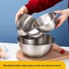 Stainless Steel Mixing Bowl Set Heavy Duty Kitchen Bowl for Baking, Cooking Food Prep