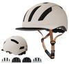 DesertFox Bicycle CE with Detachable Adjustable Size Suitable for and City Riders Helmet, Certified, Ultra-Lightweight (270g), Visor, (55-62cm),