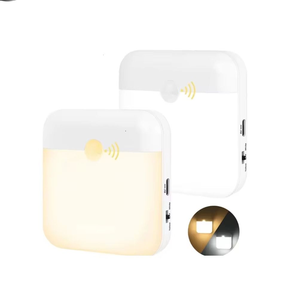 Rechargeable LED Night Light Wireless Wall Lamp Home Accessories Motion Sensor Light Hallway