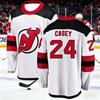 2026 New Jersey Men's New Ice Hockey Training Suit 3D Printed Devil Team White Sport  Long-Sleeved Shirt Family